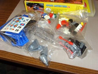 Nepoužitá stavebnice-ATCO 8014-Space adventure. - 3
