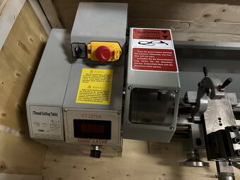 Soustruh stolní na kov 1100W 220x750mm Mini soustruh - 3