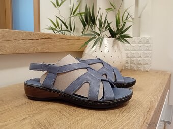 DEX Comfort dámské sandály vel. 36 kožené nové - 3