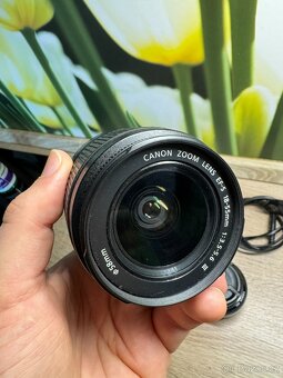 Canon EOS 100D set, EF-S 18-55 mm f/3,5-5,6, EF 50 mm f/1,8 - 3