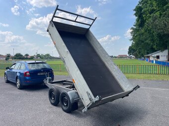 Bržděný sklopný přívěs Hapert 2000 kg, nová podlaha - 3