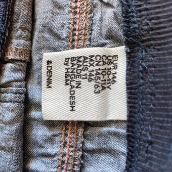 3/4 dívčí letní kalhoty H&M,146 - 3