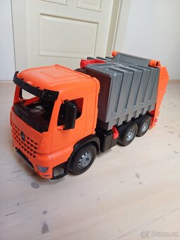 Lena mercedes popelářské auto 70 cm - 3