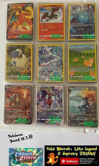 KUSOVÉ KARTY TCG POKÉMON (ORIGINÁL KARTY) (2) - 3