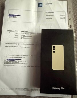 Prodám Galaxy S24 128GB top stav komplet balení - 3