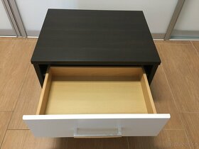 Noční stolek - dekor Wenge (2 ks) - 3