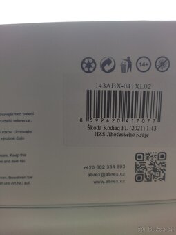 Abrex Kodiaq Hasiči 1:43 - 3