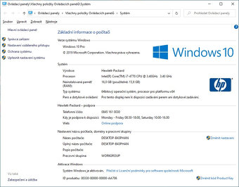 HP Z230 - i7-4770, 16GB, SSD 240, HDD 2TB, Nvidia Quadro 4GB - 3