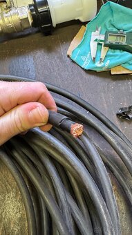 Nepoužité Svařovací Kabely 50mm metráž - 3