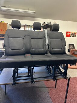 Zadní trojsedačka Renault Trafic – TOP stav - 3