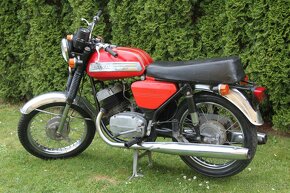 Jawa 350/634 původní metalický lak - 3