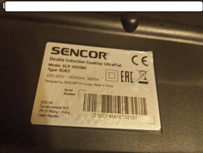 Indukční vaříč Sencor - 3