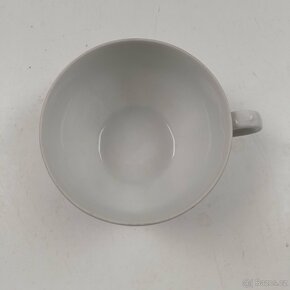 Porcelanový šálek se zlatými květy - 3