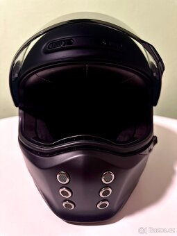 HJC helma V10 Solid semi flat black vel.M - 3