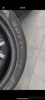 Kola OZ BMW 18x8j s pneu Pirelli sottozero 245/45/18 - 3