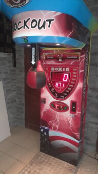 Šipkovy automat, jukebox, silový automat boxer.. - 3