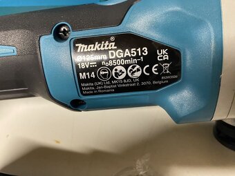 Nová Aku úhlová bruska Makita DGA513RT3J - SET - 3