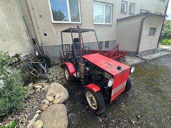 Malotraktor domácí výroby - 3