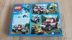 Lego 4437 Policejní honička, Lego 60032 Polární skútr - 3