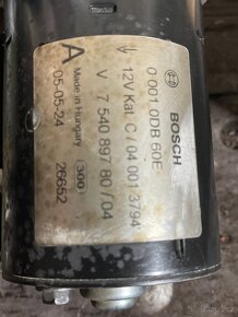 Startér 1.6 motor BMW do Peugeota - 3
