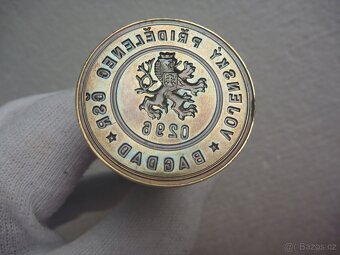 ČSR ČSA vojenské pečetidlo pečetítko armáda typař vojna - 3