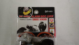Mechanicky elektronický zámek na motorku kolo. - 3
