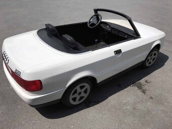 Audi Junior Cabrio dětské auto s benzínovým motorem - 3