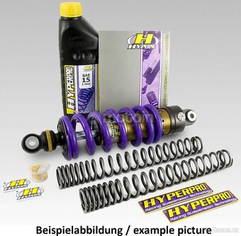 progresivní pružiny Honda XL600V Transalp - 3