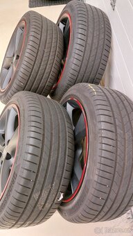 Alu kola 5x112 r17.Černe Eta Beta  vw škoda audi Seat    - 3