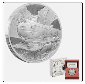 Bradavický express proof Niue 2 dollars 2020 Harry Potter Cl - 3