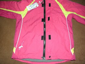 Nová dívčí zimní / přechodová bunda zn. Kugo vel.140 - 3