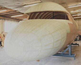 Dřevěný trup letadla – základ pro glamping, domek, ateliér - 3