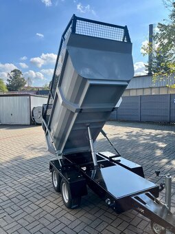 Sklápěcí přívěsný vozík do 750 kg – za auto i čtyřkolku - 3