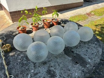 Lustr - skleněné koule - 3