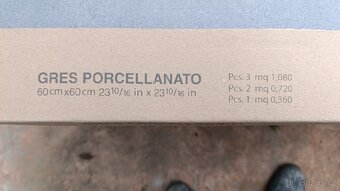 Dlažba KONZEPT Antracite rett. 60x60x8. 73.4m2 (350kč/m) - 3