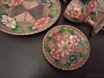 Chalupařské dřevěné starožitné dekorace - 3