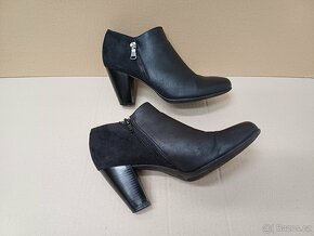 Černé kotníkové boty vel.39 - 3