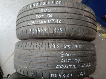 195/55/15 letní 8 kusů - 3