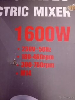 Elektrické míchadlo - 3