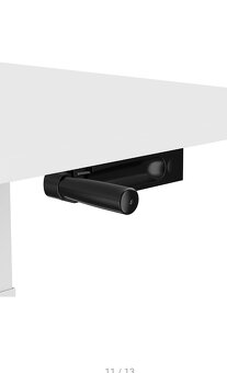Stûl AlzaErgo Table Essential 140×70 cm bílý - 3