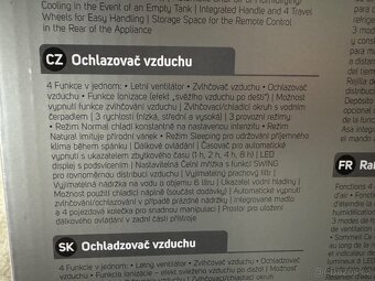 Ochlazovač vzduchu Sencor 9021WH - Záruka - 3