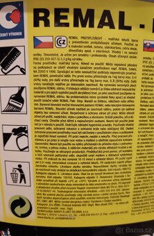 Malířský nátěr HET REMAL klasik, cihlová barva, proti plísni - 3