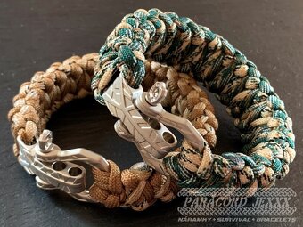 Paracord pánské náramky (army styl) - 3