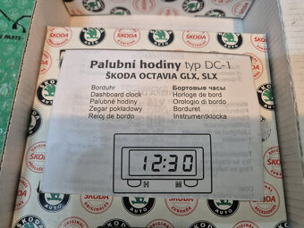 digitální hodiny Škoda Octavia I - 3