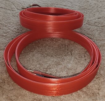 reproduktorový kabel plochý HiFi, délka 2,5 m 2 páry - 3