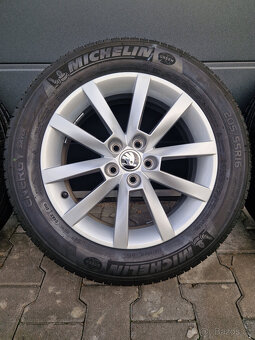5x100 r16 kola disky skoda scala alu 16 205 55 elektrony vw - 3