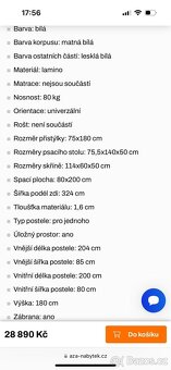 Patrová postel - sestava - palanda - 3