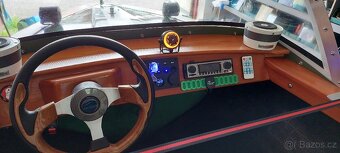 RETRO Motorový člun DDR+přívěs po STK - 3