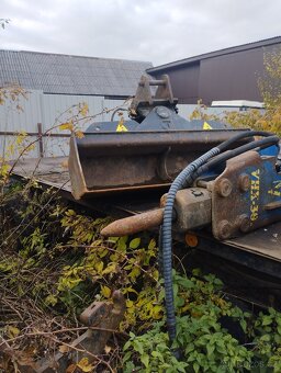 Predám lžíce na traktobágre JCB 3CX,4CX, Fiat kobelko, new h - 3