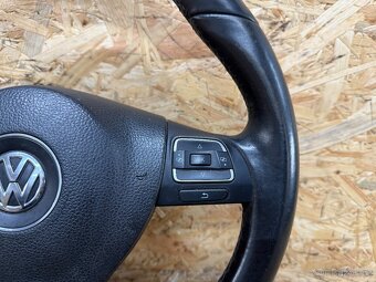 MULTIFUNKČNÍ VOLANT S AIRBAGEM VW PASSAT B7 - 3